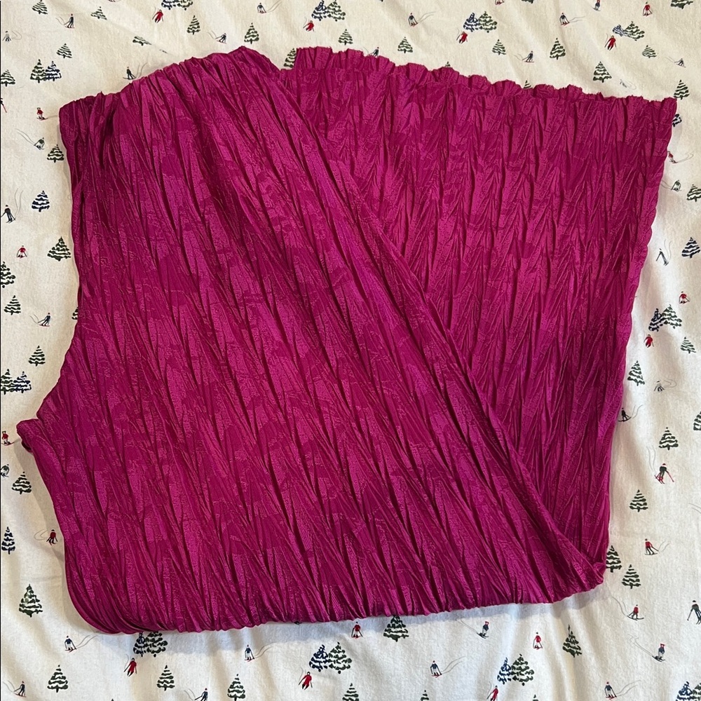Zara Pink Textured Pants